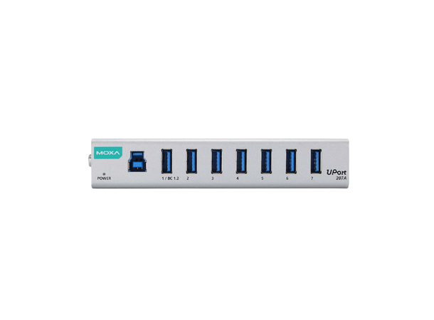 Moxa Uport 207A 7-port general-purpose USB 3.2 hubs 