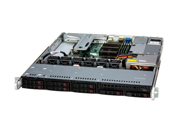 UP SuperServer SYS-111R-M 1U Mainstream server with 8 hot-swap 2.5 