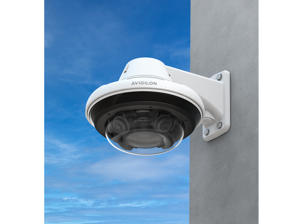 24C-H5A-3MH-DP1 wall mount bundle 3X8MP, WDR, 270° max field of view 