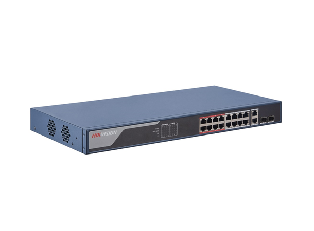 Hikvision DS-3E1318P-EI(O-STD) 16 Port Fast Ethernet Smart POE Switch 