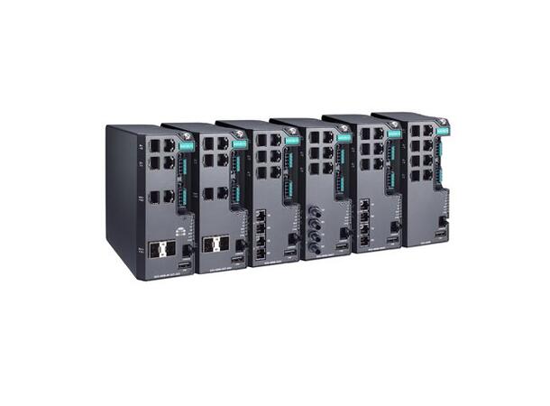 Moxa EDS-4008-2SSC-LV Managed switch, 6 FE, 2 FX, smode, SC 