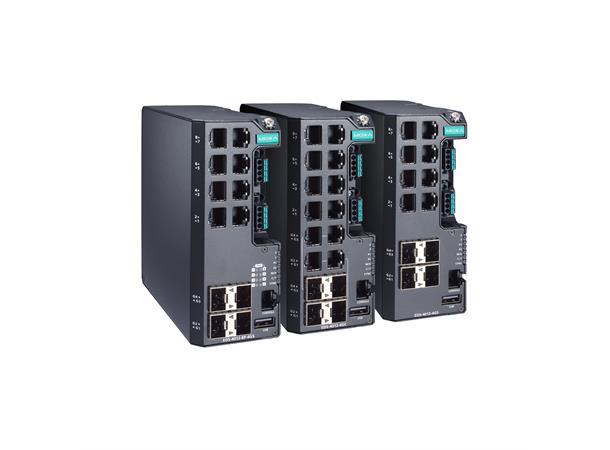 Moxa EDS-4012-8P-4GS-LVB EDS Managed EDS-4000 12-port 