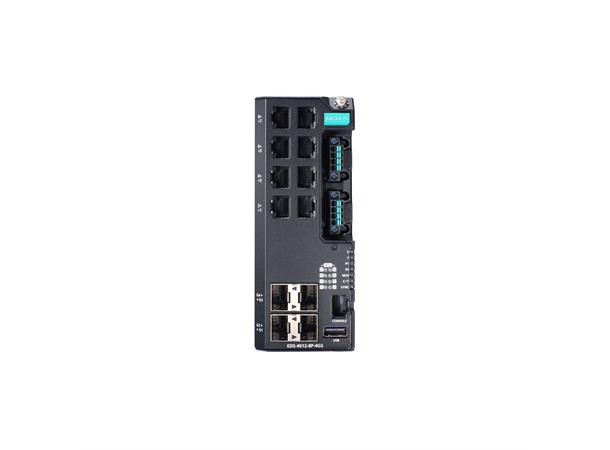 Moxa EDS-4012-8P-4GS-LVB EDS Managed EDS-4000 12-port 