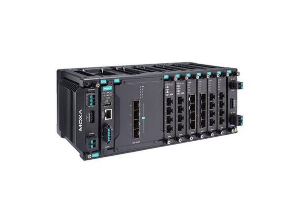 Moxa MDS-G4028-4XGS-T L2 modular switch, 4 10GbE, 6 slots, WT 