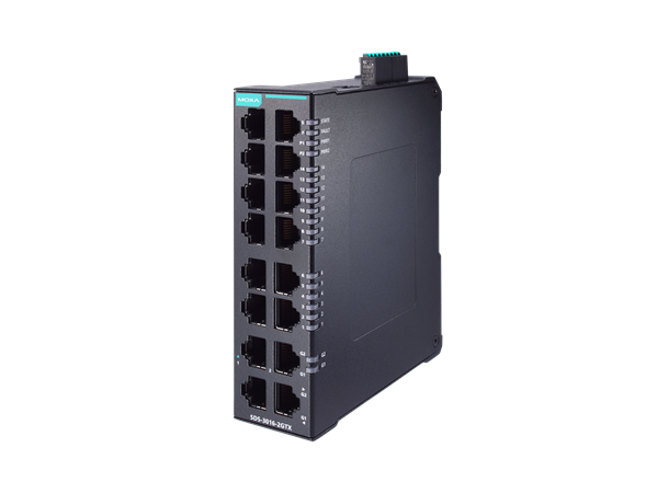 Moxa SDS-3016-2GTX 14+2G-port Gigabit smart Ethernet 