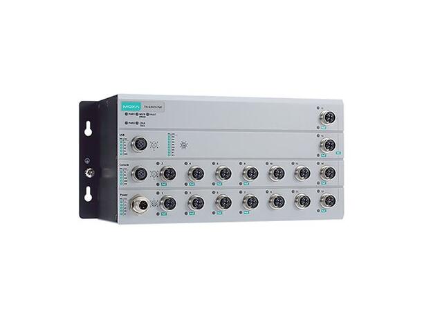 Moxa TN-G4516-8GPoE-4XGPoE-WV-T EN 50155 Layer 2 multi-Gigabit switch 