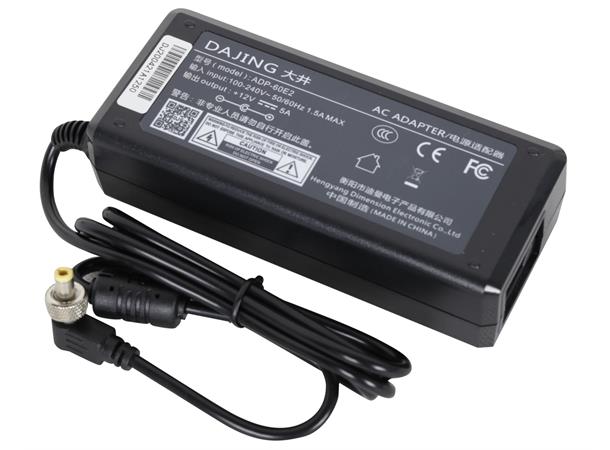 Power adapter ADP-60E2 (2.5x5.5) 60W 12 V 5A 2.5x5.5 lock able 