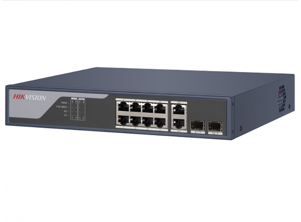 Hikvision DS-3E1310P-SI 8 Port Fast Ethernet Smart POE Switch 