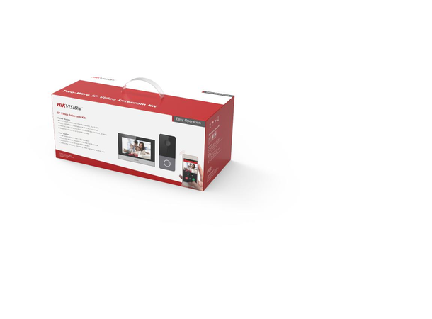 Hikvision DS-KIS603-P(C)#EU IP Video Intercom Kit 