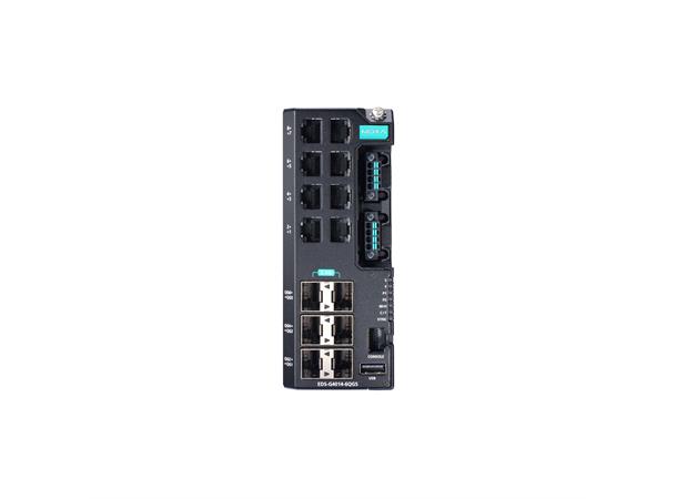 Moxa EDS-G4014-6QGS-LV EDS Managed EDS-G4000 14-port 