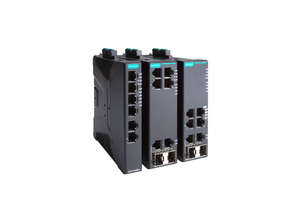 Moxa SDS-G3006-4PoE-2GTXSFP SDS Gigabit smart switch 6port 4PoE+ 