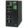 Aetek D51-044-30-DC Ind. L2 Gigabit PoE Switch, 12~56VDC In