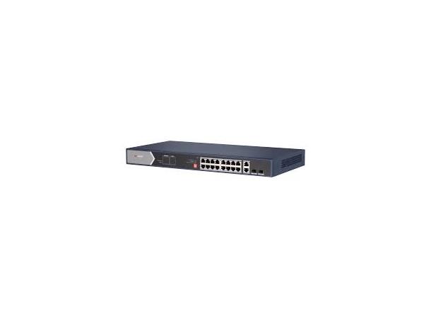 Hikvision DS-3E0520HP-E 20-Port Gigabit Unmanaged Hi-PoE Switch 