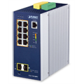 IGS-10020PT 8-port Industrial Switch L2+. 2xSFP, Ring, PoE+, 48-54VDC