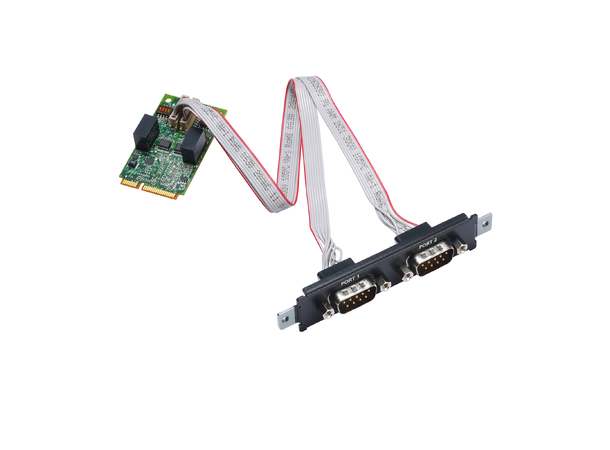 Moxa CP-102N-I-T 2-port RS-232, 2.5 kV, WT 