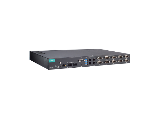 Moxa RKP-C110-C3-8C-T 1U,Intel i3-1115G4E, LANx4, COMx10 