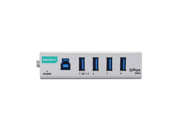 Moxa Uport 204A 4-port general-purpose USB 3.2 hubs 