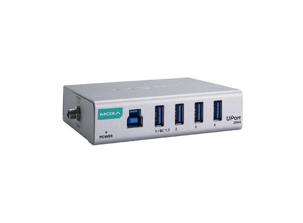 Moxa Uport 204A 4-port general-purpose USB 3.2 hubs 
