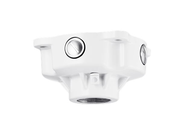 SBP-302CMBW Ceiling mount White for all accessories with 1-1/2" PF 