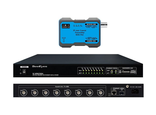 See Eyes SC-IPC0708H 8ch. IP over COAX transmission set 