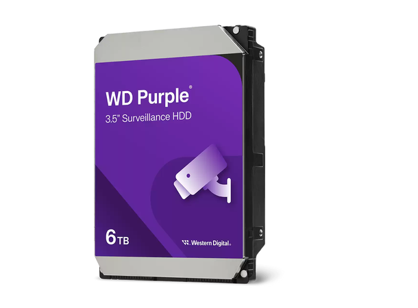 WD Purple 6TB 3,5" SATA 24/7 WD62/WD63/WD64PURZ 