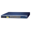 IGS-R4215-24P4X Industrial L2+ 24P 802.3at PoE+ 4P SFP