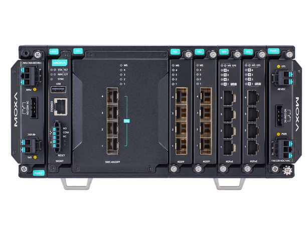 Moxa MDS-G4020-4XGS-T 4XG+16G-port Layer 2 full Gigabit modula 