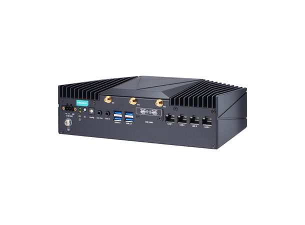 Moxa V2403C-KL5-T x86 computer, Fanless, i5-7300U 