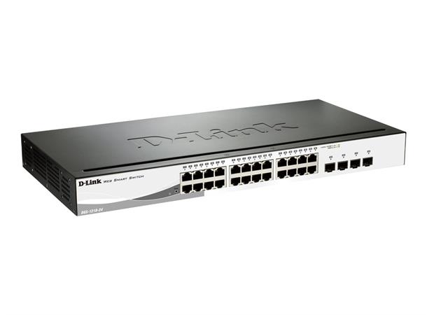 D-Link DGS-1210-24P 24-Port PoE Gigabit Smart Managed Switch 