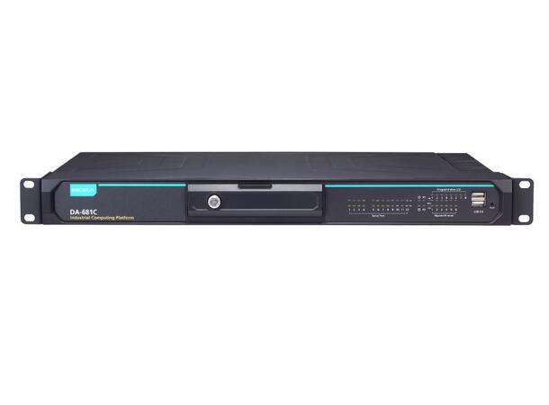 Moxa DA-681C-KL1-HH-T 1U computer Rackmount Computer DA-680 Wide Temp. 