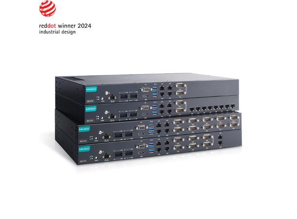 Moxa RKP-C110-C1-2HV-T 1U Celeron 6305E,8GB DDR4,COMx2,LANx4,HV 