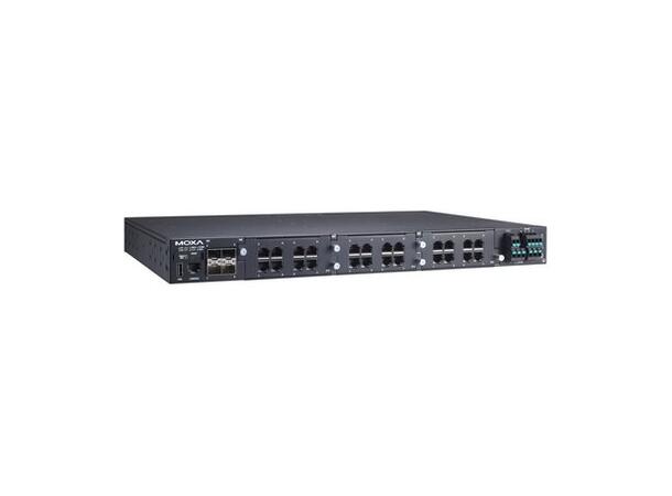Moxa RKS-G4028-4GS-2LV-T Ethernet switch, modular, managed 