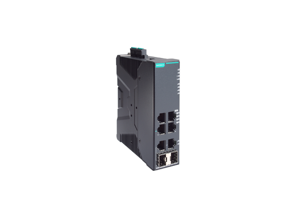 Moxa SDS-G3006-4PoE-2GTXSFP-T SDS Gigabit smart switch 6port 4PoE+ WT 