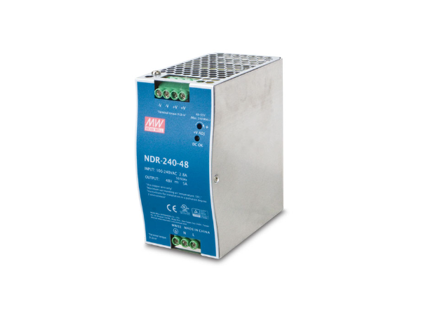 PWR-240-48 Power supply AC-DC DIN rail PSU;Output 48V, 240W 