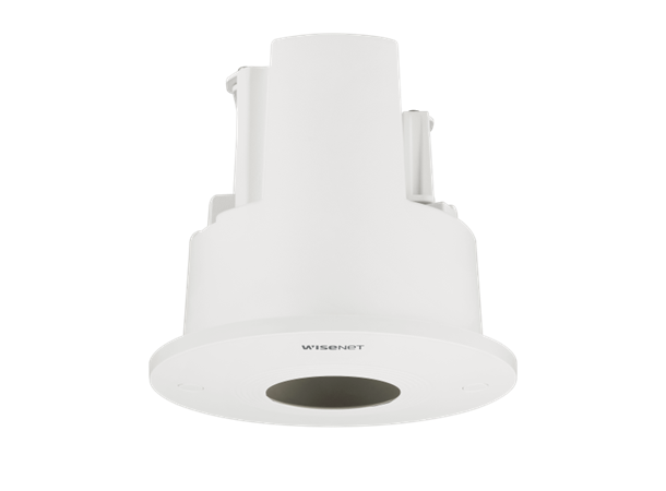 SHD-1128FPW In-ceiling flush mount for assorted Hanwha cameras 