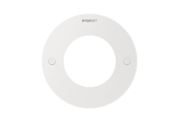 SHD-1128FPW In-ceiling flush mount for assorted Hanwha cameras 