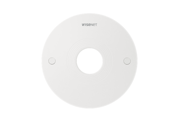 SHD-1128FPW In-ceiling flush mount for assorted Hanwha cameras 