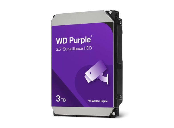 WD Purple 3TB 3,5" SATA 24/7 WD33PURZ 