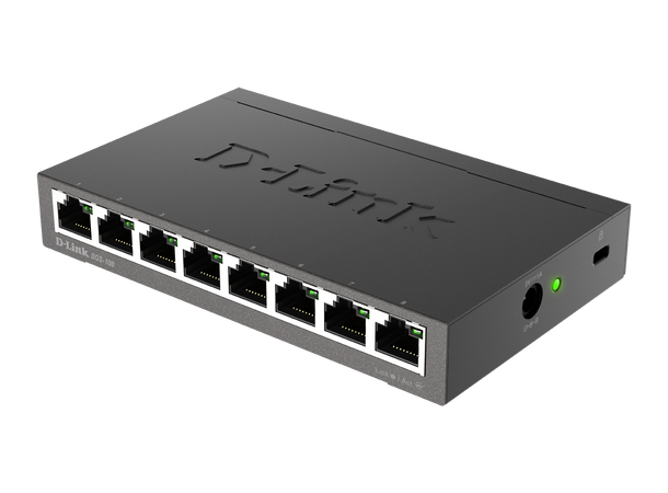 D-Link DGS-108/E 8-Port Gigabit Unmanaged Desktop Switch 