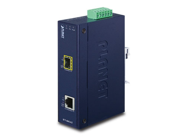 IFT-805AT IP30 Slim type Media Converter 1x SFP slot (-40 to 75 degree C) 